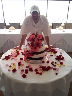 Plaza Club Wedding Cake